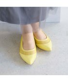 【モード エ ジャコモ/MODE ET JACOMO】のcarino 【レイン対応】メッシュポインテッドトゥパンプス イエロー|ID: prp329100004562251 ipo3291000000032498369