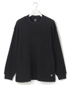 【ジェイプレスヨークストリート/J.PRESS YORK STREET】の【UNISEX】ワッフルロングスリーブ Tシャツ 人気、トレンドファッション・服の通販 founy(ファニー) ファッション Fashion レディースファッション Fashion for Women トップス・カットソー Cut & Sew Tops シャツ・ブラウス・オフィスカジュアル Elegant Blouses & Button-Ups ロングTシャツ・Tシャツ Longline T-Shirts & Tees カットソー・ベーシックTシャツ Cut-and-Sewn Tops / Stretch Tees & Basics ユニセックス Unisex, Genderless インナー Innerwear カットソー Cut and Sewn Top トレンド Trend, Trending Now トレーナー Sweatshirt, Trainer ワッフル Waffle, Waffle Knit 人気 Popular, Best Seller 夏 Summer S/S・春夏 SS, Spring/Summer, Warm Season A/W・秋冬 Autumn/Winter thumbnail ブラック系|ID: prp329100004562252 ipo3291000000033671309