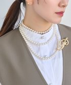 【フィービィー/phoebe】のパールフックロングラリエットネックレス ホワイト|ID: prp329100004562255 ipo3291000000033661070