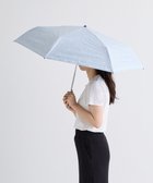 【ムーンバット/MOONBAT】の晴雨兼用日傘 折りたたみ傘 ドット×スカラー/遮光 遮熱 UV ペールスカイ|ID: prp329100004562275 ipo3291000000032554176