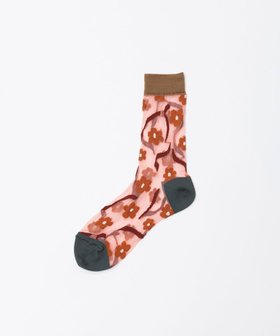 【トリコテ/Tricote】の花柄シアーソックス 人気、トレンドファッション・服の通販 founy(ファニー) ファッション Fashion レディースファッション WOMEN ソックス Socks レッグウェア Legwear おすすめ Recommend ソックス Socks タンブラー Tumbler 人気 Popularity |ID:prp329100004562278