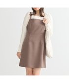 【アースミュージックアンドエコロジー/earth music&ecology】のスクエアネックミニワンピース 人気、トレンドファッション・服の通販 founy(ファニー) ファッション Fashion レディースファッション Fashion for Women ワンピース Dresses おすすめ Recommended / Our Picks コンパクト Compact, Small Size スクエア Square, Square Shape トレンド Trend, Trending Now フォルム Silhouette, Form ボトム Bottoms, Lower Wear ポケット Pocket, Pocket Detail レース Lace, Lace Fabric A/W・秋冬 Autumn/Winter thumbnail Brown|ID: prp329100004562283 ipo3291000000033660496