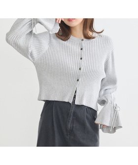 【アースミュージックアンドエコロジー/earth music&ecology】のキャンディースリーブカーディガン 人気、トレンドファッション・服の通販 founy(ファニー) ファッション Fashion レディースファッション WOMEN トップス・カットソー Tops/Tshirt カーディガン Cardigans おすすめ Recommend カーディガン Cardigan コンパクト Compact スリーブ Sleeve フィット Fit フェミニン Feminine フォルム Form ポケット Pocket リブニット Rib Knit ワイド Wide A/W・秋冬 Aw・Autumn/Winter・Fw・Fall-Winter |ID:prp329100004562286