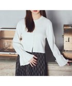 【アースミュージックアンドエコロジー/earth music&ecology】のキャンディースリーブカーディガン 人気、トレンドファッション・服の通販 founy(ファニー) ファッション Fashion レディースファッション WOMEN トップス・カットソー Tops/Tshirt カーディガン Cardigans おすすめ Recommend カーディガン Cardigan コンパクト Compact スリーブ Sleeve フィット Fit フェミニン Feminine フォルム Form ポケット Pocket リブニット Rib Knit ワイド Wide A/W・秋冬 Aw・Autumn/Winter・Fw・Fall-Winter thumbnail Ivory|ID: prp329100004562286 ipo3291000000032259521