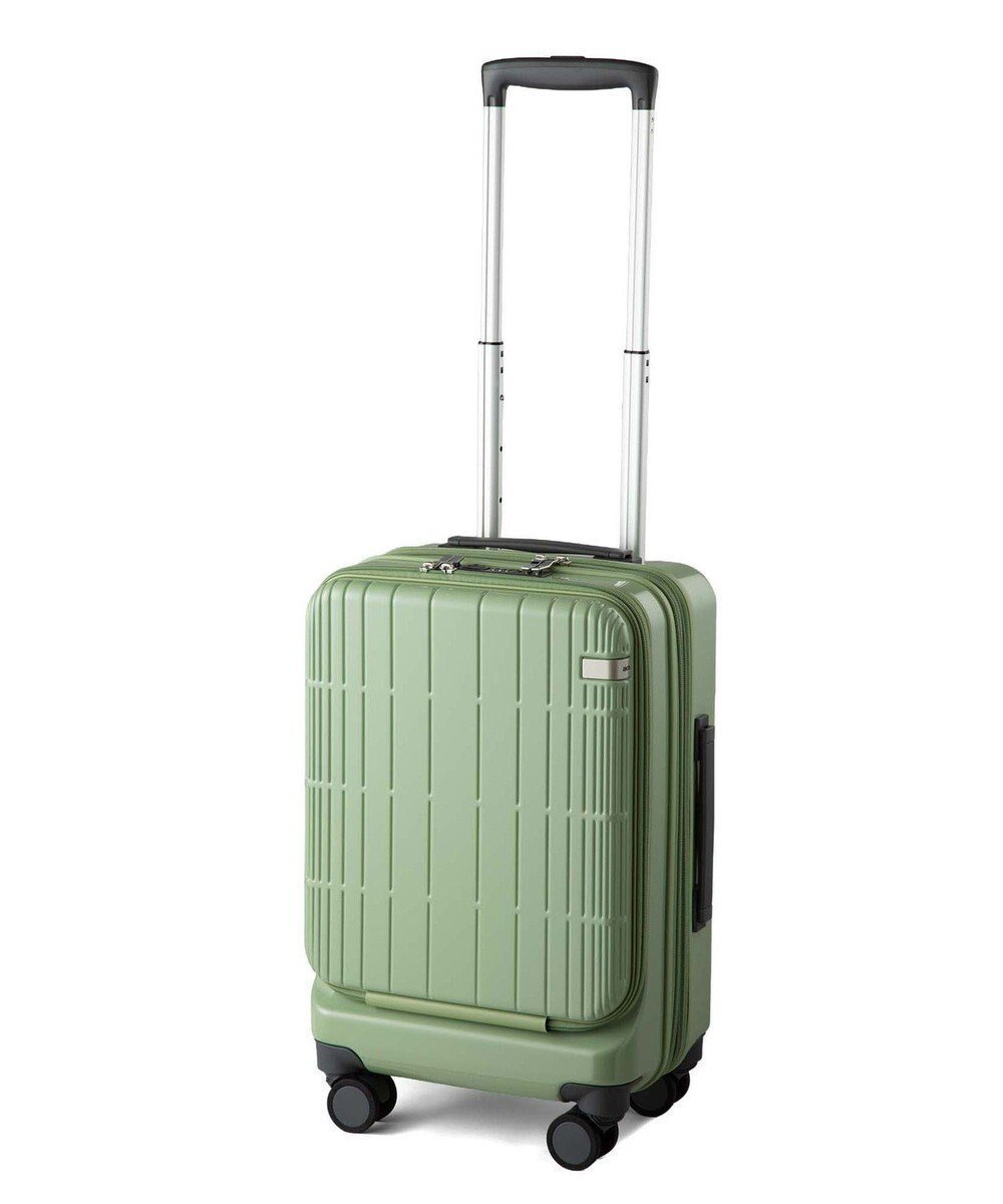 【エースバッグズアンドラゲッジ/ACE BAGS & LUGGAGE】のace. ディフェレンス スーツケース 32L 機内持込 05721 エース インテリア・キッズ・メンズ・レディースファッション・服の通販 founy(ファニー) 　ファッション　Fashion　レディースファッション　Fashion for Women　スーツ　Business Suits & Workwear　シンプル　Simple, Minimal　トラベル　Travel, Travel Gear　フロント　Front, Front Design　ポケット　Pocket, Pocket Detail　メンズ　Men's, Menswear　リュック　Backpack, Rucksack　再入荷　Restock / Back in Stock　おすすめ　Recommended / Our Picks　旅行　Travel　スーツケース キャリーケース　Suitcase / Carry Case　グリーン|ID: prp329100004562296 ipo3291000000033081105