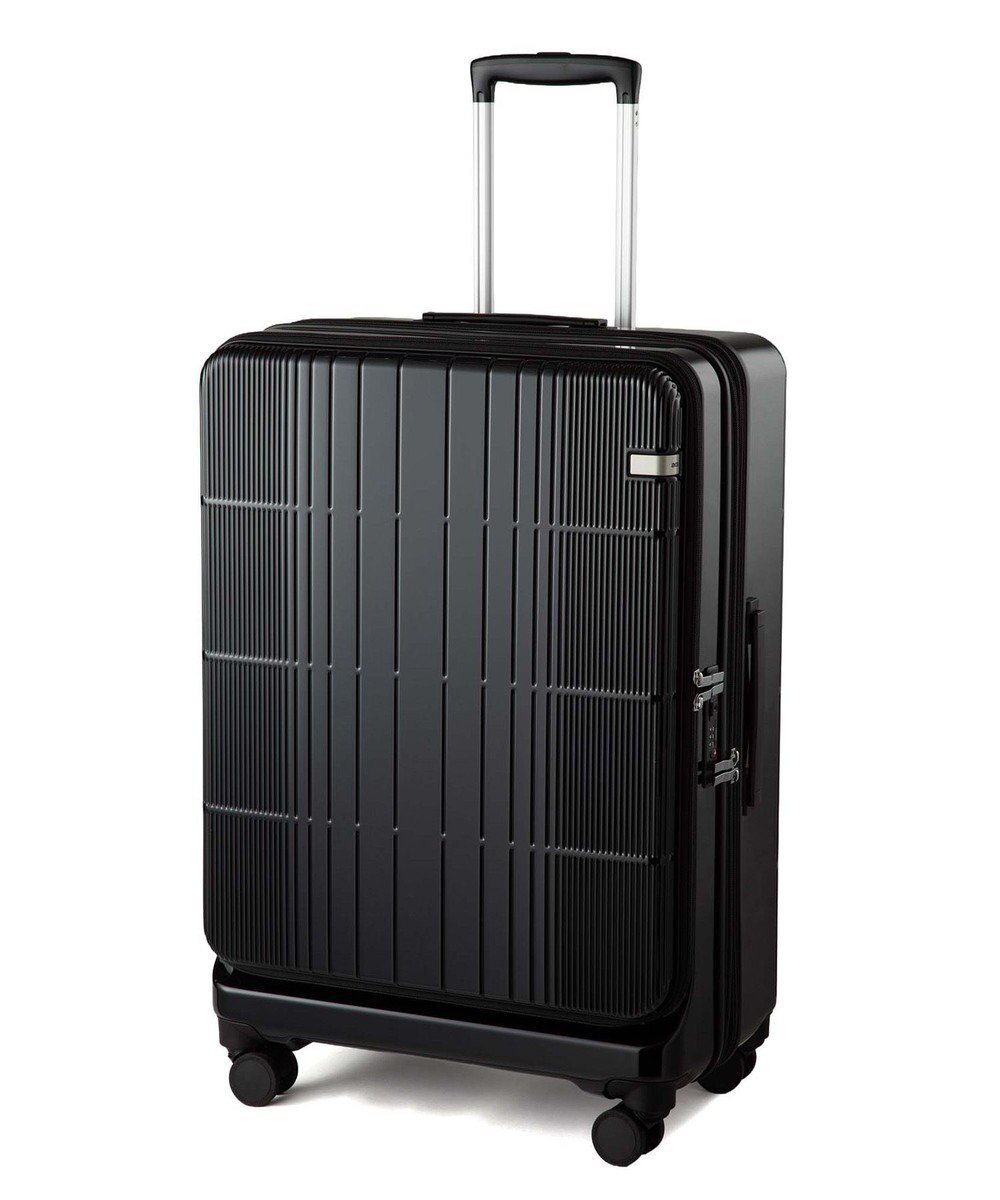 【エースバッグズアンドラゲッジ/ACE BAGS & LUGGAGE】のace. ディフェレンス スーツケース 88L 05724 インテリア・キッズ・メンズ・レディースファッション・服の通販 founy(ファニー) 　ファッション　Fashion　レディースファッション　Ladies' Fashion Online　スーツ　Suits　シンプル　Simple　トラベル　Travel　フロント　Front　ポケット　Pocket　メンズ　Mens　リュック　Ruck Sack　再入荷　Restock/Back In Stock/Re Arrival　おすすめ　Recommend　旅行　Travel　スーツケース キャリーケース　Suitcase　ブラック|ID: prp329100004562299 ipo3291000000032259595