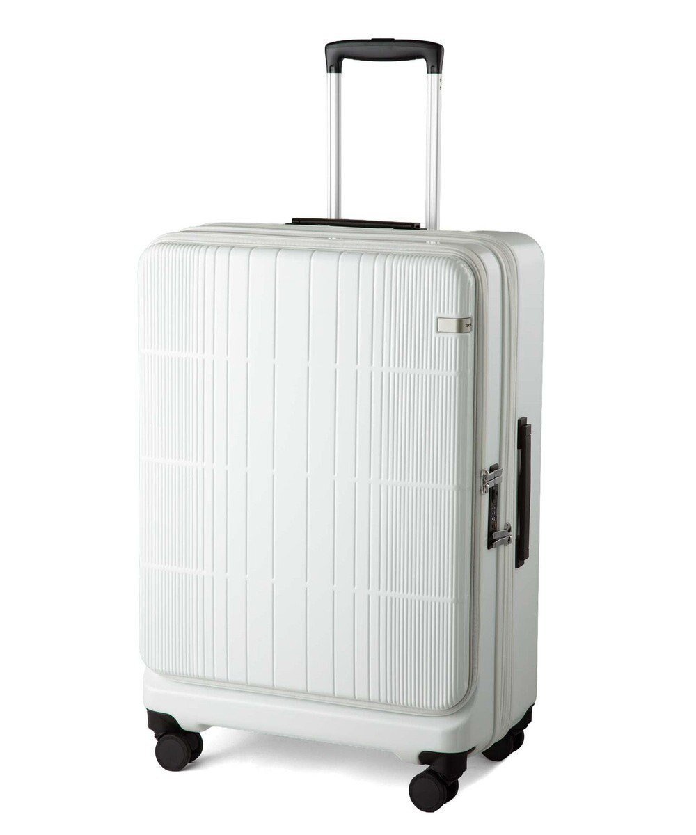 【エースバッグズアンドラゲッジ/ACE BAGS & LUGGAGE】のace. ディフェレンス スーツケース 88L 05724 インテリア・キッズ・メンズ・レディースファッション・服の通販 founy(ファニー) 　ファッション　Fashion　レディースファッション　Ladies' Fashion Online　スーツ　Suits　シンプル　Simple　トラベル　Travel　フロント　Front　ポケット　Pocket　メンズ　Mens　リュック　Ruck Sack　再入荷　Restock/Back In Stock/Re Arrival　おすすめ　Recommend　旅行　Travel　スーツケース キャリーケース　Suitcase　ホワイト|ID: prp329100004562299 ipo3291000000032259597