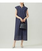 【自由区/JIYU-KU】の【洗える】フラワータイルレース ワンピース インディゴブルー|ID: prp329100004562308 ipo3291000000032719351