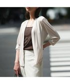 【アイシービー/iCB】の【WEB限定・接触冷感・洗える】PINION ショートカーディガン トープ系|ID: prp329100004562309 ipo3291000000033630327