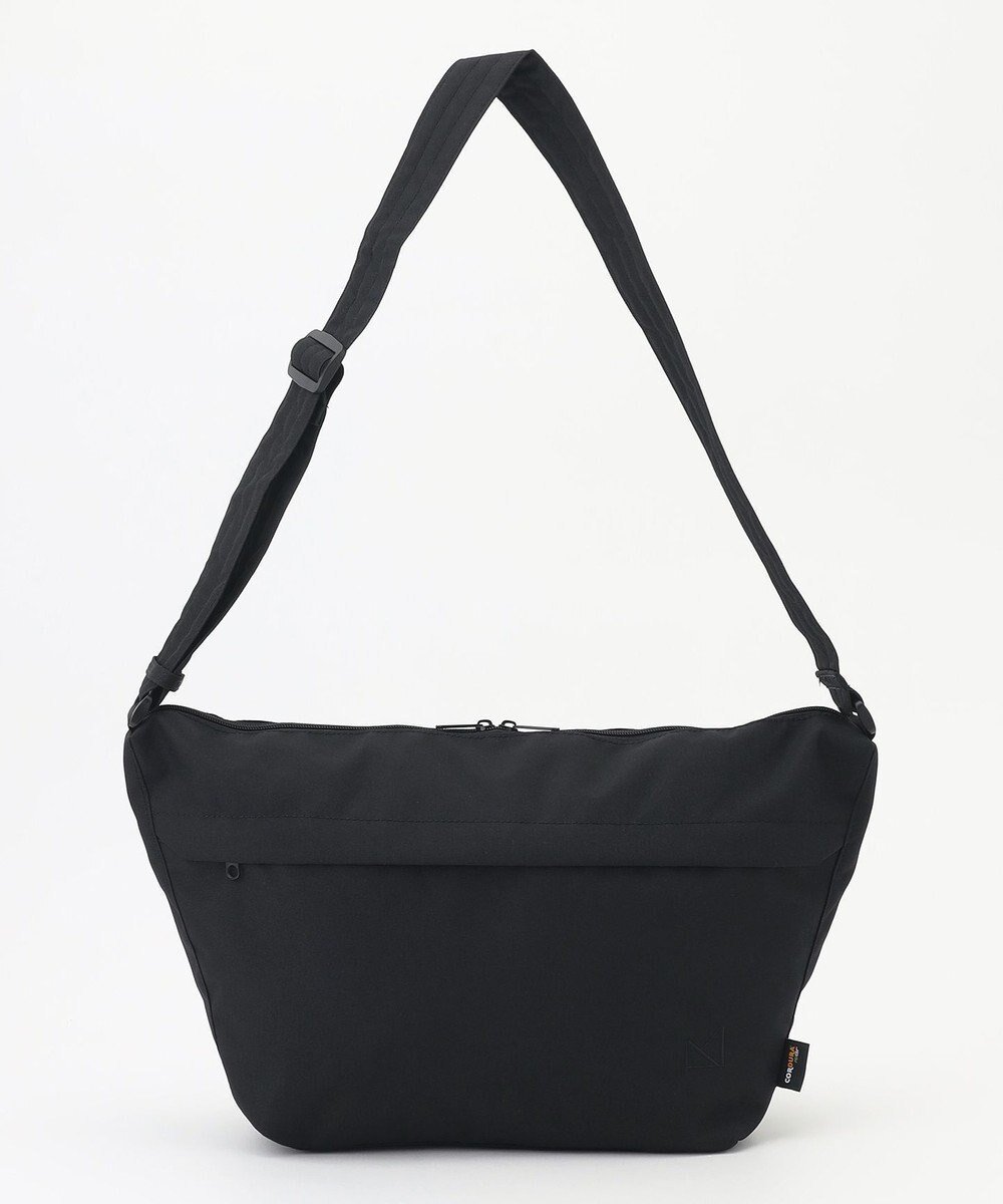 【ラ バガジェリー/LA BAGAGERIE】の【maison vert】 【CORDURA re/cor生地使用】コーデュラ撥水ボディバッグ インテリア・キッズ・メンズ・レディースファッション・服の通販 founy(ファニー) 　ファッション　Fashion　レディースファッション　Fashion for Women　バッグ　Bags　シンプル　Simple, Minimal　トラベル　Travel, Travel Gear　ポケット　Pocket, Pocket Detail　ビジネス 仕事 通勤　Business / Work / Commuting　ブラック|ID: prp329100004562343 ipo3291000000033658691