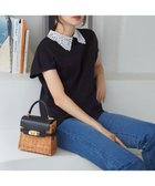 【組曲/KUMIKYOKU】の【2WAY】レース襟フレンチテリー カットソー 人気、トレンドファッション・服の通販 founy(ファニー) ファッション Fashion レディースファッション Fashion for Women トップス・カットソー Cut & Sew Tops シャツ・ブラウス・オフィスカジュアル Elegant Blouses & Button-Ups ロングTシャツ・Tシャツ Longline T-Shirts & Tees カットソー・ベーシックTシャツ Cut-and-Sewn Tops / Stretch Tees & Basics 春 Spring カットソー Cut and Sewn Top シルケット Silket, Silky Cotton スタンド Stand Collar, Upright Stand スリーブ Sleeve, Long Sleeve / Short Sleeve フレア Flare, Flared フレンチ French, French Style レース Lace, Lace Fabric S/S・春夏 SS, Spring/Summer, Warm Season 夏 Summer thumbnail ブラック系|ID: prp329100004562362 ipo3291000000033347007