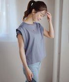 【組曲/KUMIKYOKU】の【接触冷感・洗濯機可】ハシゴレースフレンチスリーブ カットソー 人気、トレンドファッション・服の通販 founy(ファニー) ファッション Fashion レディースファッション Fashion for Women トップス・カットソー Cut & Sew Tops シャツ・ブラウス・オフィスカジュアル Elegant Blouses & Button-Ups ロングTシャツ・Tシャツ Longline T-Shirts & Tees カットソー・ベーシックTシャツ Cut-and-Sewn Tops / Stretch Tees & Basics 春 Spring カットソー Cut and Sewn Top シルケット Silket, Silky Cotton スリット Slit, Slit Detail スリーブ Sleeve, Long Sleeve / Short Sleeve センター Center, Center Line ダブル Double, Double-Breasted フレンチ French, French Style S/S・春夏 SS, Spring/Summer, Warm Season 再入荷 Restock / Back in Stock 夏 Summer エレガント 上品 Elegant thumbnail チャコールグレー系|ID: prp329100004562364 ipo3291000000033112850