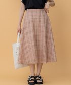 【組曲/KUMIKYOKU】のラメシアーチェック スカート 人気、トレンドファッション・服の通販 founy(ファニー) ファッション Fashion レディースファッション Fashion for Women スカート Skirts 春 Spring シアー Sheer, See-Through フレア Flare, Flared S/S・春夏 SS, Spring/Summer, Warm Season 夏 Summer エレガント 上品 Elegant thumbnail ピンク系3|ID: prp329100004562397 ipo3291000000033573977