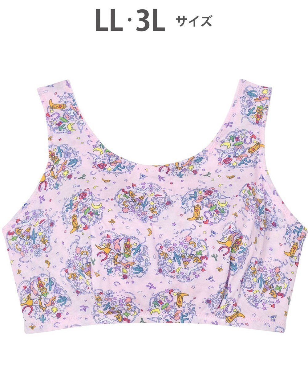 【ツモリチサト スリープ/tsumori chisato SLEEP】のナイトアップブラ ノンワイヤーブラ /ワコール UBX545 インテリア・キッズ・メンズ・レディースファッション・服の通販 founy(ファニー) 　ファッション　Fashion　レディースファッション　WOMEN　春　Spring　センター　Center　パジャマ　Pajamas　ブラジャー　Bra　プリント　Print　ピンク|ID: prp329100004562425 ipo3291000000032260294