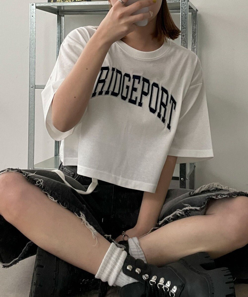 【ウィゴー/WEGO】の【SMサイズ展開】ロゴショートT インテリア・キッズ・メンズ・レディースファッション・服の通販 founy(ファニー) 　ファッション　Fashion　レディースファッション　WOMEN　トップス・カットソー　Tops/Tshirt　シャツ/ブラウス　Shirts/Blouses　ロング / Tシャツ　T-Shirts　カットソー　Cut and Sewn　おすすめ　Recommend　カットソー　Cut And Sew　ショート　Short　スニーカー　Sneakers　スマホ　Smartphone　トレンド　Trend　ミニスカート　Mini Skirt　夏　Summer　春　Spring　S/S・春夏　Ss・Spring/Summer　ホワイト|ID: prp329100004563028 ipo3291000000032371299