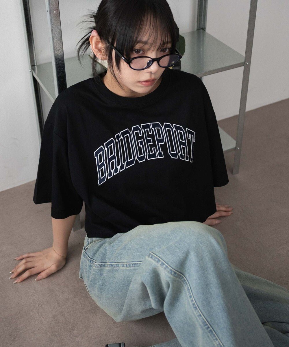 【ウィゴー/WEGO】の【SMサイズ展開】ロゴショートT インテリア・キッズ・メンズ・レディースファッション・服の通販 founy(ファニー) 　ファッション　Fashion　レディースファッション　WOMEN　トップス・カットソー　Tops/Tshirt　シャツ/ブラウス　Shirts/Blouses　ロング / Tシャツ　T-Shirts　カットソー　Cut and Sewn　おすすめ　Recommend　カットソー　Cut And Sew　ショート　Short　スニーカー　Sneakers　スマホ　Smartphone　トレンド　Trend　ミニスカート　Mini Skirt　夏　Summer　春　Spring　S/S・春夏　Ss・Spring/Summer　ブラック|ID: prp329100004563028 ipo3291000000032371301