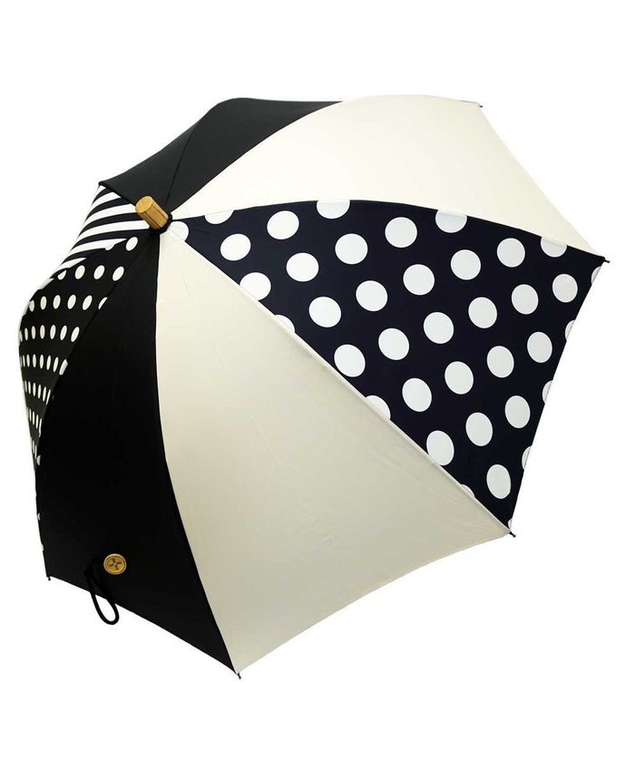 【プラスリング/+RING】の【UVカット95%以上】【UPF50+】プラスリング レディース向け 晴雨兼用(長ショート) BLK/WHT T1331 インテリア・キッズ・メンズ・レディースファッション・服の通販 founy(ファニー) https://founy.com/ ファッション Fashion レディースファッション WOMEN 傘 / レイングッズ Umbrellas/Rainwear コンパクト Compact ショート Short ラップ Wrap 傘 Umbrella 再入荷 Restock/Back In Stock/Re Arrival 日傘 Parasol |ID: prp329100004563257 ipo3291000000032267985