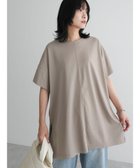 【グリーンパークス/Green Parks】の冷っとすずやか 袖広チュニック Gray Beige|ID: prp329100004563702 ipo3291000000032497405