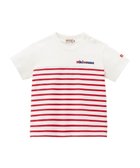 【ミキハウスホットビスケッツ/MIKI HOUSE HOT BISCUITS / KIDS】の【80-150cm】【ミキハウス】 ボーダー半袖Tシャツ 赤|ID: prp329100004563719 ipo3291000000032745860