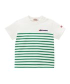 【ミキハウスホットビスケッツ/MIKI HOUSE HOT BISCUITS / KIDS】の【80-150cm】【ミキハウス】 ボーダー半袖Tシャツ グリーン|ID: prp329100004563719 ipo3291000000032745863