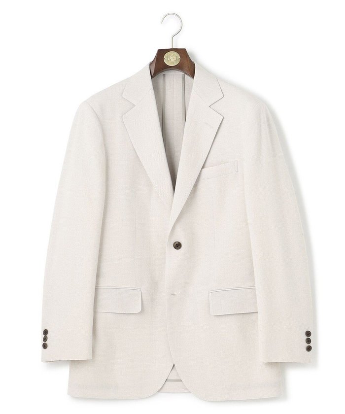 【ジェイ プレス/J.PRESS / MEN】の【WEB・一部店舗限定】ラッピングエアーコットン ジャケット インテリア・キッズ・メンズ・レディースファッション・服の通販 founy(ファニー) https://founy.com/ ファッション Fashion メンズファッション Fashion for Men アウター Men's Coats Outerwear テーラードジャケット Tailored Jackets & Blazers インナー Innerwear エアリー Airy Texture 春 Spring 軽量 Lightweight, Ultra Light ジャケット Jacket, Outerwear ポロシャツ Polo Shirt, Collared Tee ミックス Mix, Mixed Style リラックス Relax, Relaxed Fit S/S・春夏 SS, Spring/Summer, Warm Season 夏 Summer |ID: prp329100004563737 ipo3291000000033487315