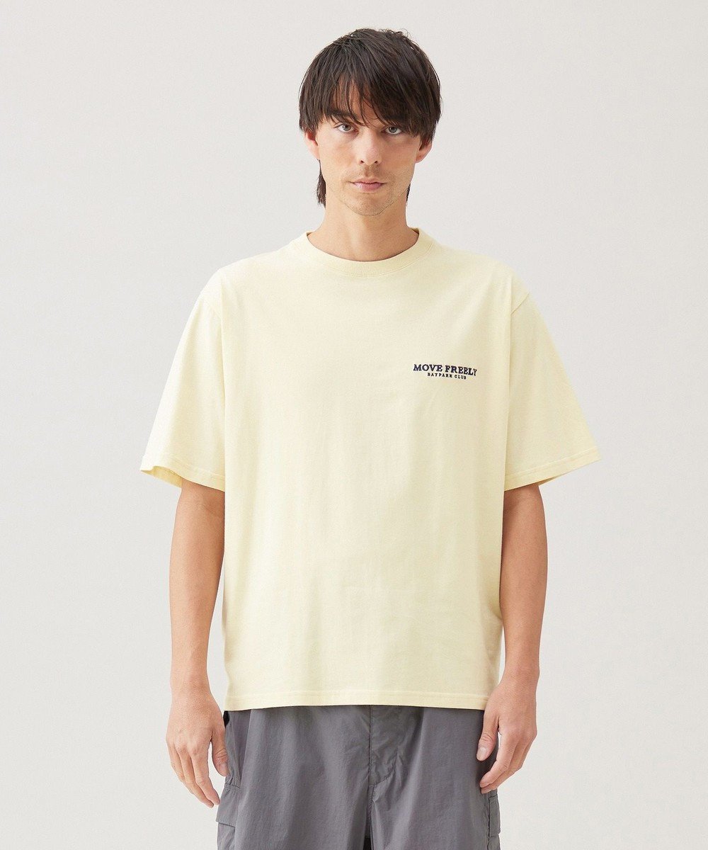 【アンフィーロ/UNFILO / MEN】の【UVケア】BASIC ロゴTEE【ギフトにもおすすめ】 インテリア・キッズ・メンズ・レディースファッション・服の通販 founy(ファニー) 　ファッション　Fashion　メンズファッション　Fashion for Men　トップス・カットソー　Cut & Sew Tops　メンズシャツ　Shirts　おすすめ　Recommended / Our Picks　カットソー　Cut and Sewn Top　ギフト プレゼント　Gift / Present　コレクション　Collection, Seasonal Line　今季　This Season, Current Season　夏　Summer　春　Spring　S/S・春夏　SS, Spring/Summer, Warm Season　ライトイエロー|ID: prp329100004563745 ipo3291000000033246140