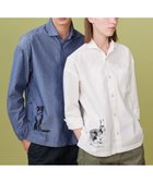 【ジョセフ アブード マウンテン/JOSEPH ABBOUD MOUNTAIN】の【テーム・ヤルヴィモチーフ】デザイン シャツ 人気、トレンドファッション・服の通販 founy(ファニー) ファッション Fashion レディースファッション WOMEN トップス・カットソー Tops/Tshirt シャツ/ブラウス Shirts/Blouses 春 Spring モチーフ Motif S/S・春夏 Ss・Spring/Summer 再入荷 Restock/Back In Stock/Re Arrival 夏 Summer thumbnail ネイビー系|ID: prp329100004563748 ipo3291000000032273425