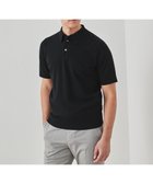 【五大陸/gotairiku / MEN】の【洗える】イタリア糸 セットインニットポロ ブラック系|ID: prp329100004563750 ipo3291000000032273429