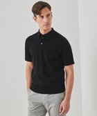 【五大陸/gotairiku / MEN】の【洗える】イタリア糸 セットインニットポロ ブラック系|ID: prp329100004563750 ipo3291000000033451119