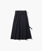 【エイトン/ATON】のHAND DYED NYLON ラップスカート NAVY|ID: prp329100004563756 ipo3291000000033656603