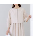 【23区/NIJYUSANKU】の【APPLAUDIR】トリアセシャンタン ジャケット シャンパン|ID: prp329100004563762 ipo3291000000035710372