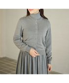 【ハッシュニュアンス/#Newans】の【カシミヤ混】コンパクトニットカーディガン グレー|ID: prp329100004563775 ipo3291000000033355425