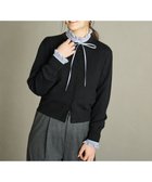 【ハッシュニュアンス/#Newans】の【カシミヤ混】コンパクトニットカーディガン ブラック|ID: prp329100004563775 ipo3291000000033355434