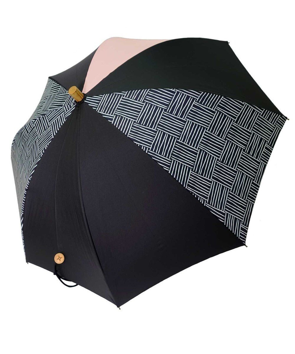 【プラスリング/+RING】の【UVカット95%以上】【UPF50+】プラスリング レディース向け 晴雨兼用(長ショート) BLK T1294 人気、トレンドファッション・服の通販 founy(ファニー) 　ファッション　Fashion　レディースファッション　WOMEN　傘 / レイングッズ　Umbrellas/Rainwear　コンパクト　Compact　ショート　Short　ラップ　Wrap　傘　Umbrella　日傘　Parasol　 other-1|ID: prp329100004563813 ipo3291000000032274143