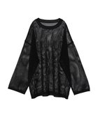 【アースミュージックアンドエコロジー/earth music&ecology】のフラワーメッシュプルオーバー 人気、トレンドファッション・服の通販 founy(ファニー) ファッション Fashion レディースファッション Fashion for Women トップス・カットソー Cut & Sew Tops シャツ・ブラウス・オフィスカジュアル Elegant Blouses & Button-Ups ロングTシャツ・Tシャツ Longline T-Shirts & Tees カジュアルプルオーバー・ニットトップス Pullovers & Knit Tops / Casual Pullovers カットソー・ベーシックTシャツ Cut-and-Sewn Tops / Stretch Tees & Basics カットソー Cut and Sewn Top フラワー Flower, Floral ポケット Pocket, Pocket Detail メッシュ Mesh, Net Fabric モチーフ Motif, Design Theme 夏 Summer 春 Spring S/S・春夏 SS, Spring/Summer, Warm Season thumbnail Black|ID: prp329100004563823 ipo3291000000034252014