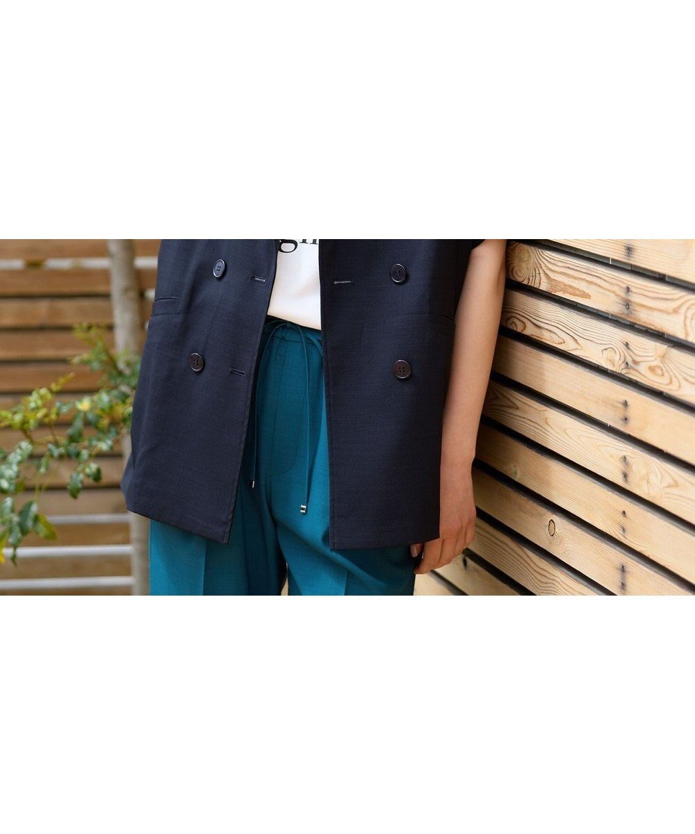 【エニー/ANY】の【セットアップ可】サラサラテックリネン半袖テーラードジャケット インテリア・キッズ・メンズ・レディースファッション・服の通販 founy(ファニー) ファッション Fashion レディースファッション Fashion for Women アウター Coat / Outerwear Collection レディースジャケット・軽アウター Jackets テーラードジャケット / 通勤・きれいめスタイル Tailored Jackets & Blazers おすすめ Recommended / Our Picks インナー Innerwear カットソー Cut and Sewn Top ジャケット Jacket, Outerwear スニーカー Sneakers, Trainers セットアップ Set-Up, Coordinated Outfit ダブル Double, Double-Breasted リラックス Relax, Relaxed Fit 半袖 Short Sleeve, Half Sleeve 夏 Summer 春 Spring S/S・春夏 SS, Spring/Summer, Warm Season ネイビー|ID: prp329100004563850 ipo3291000000034797224