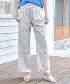 【ティアクラッセ/Tiaclasse】の【洗える】アソートプリントワイドパンツ グレージュ|ID: prp329100004563851 ipo3291000000033658343