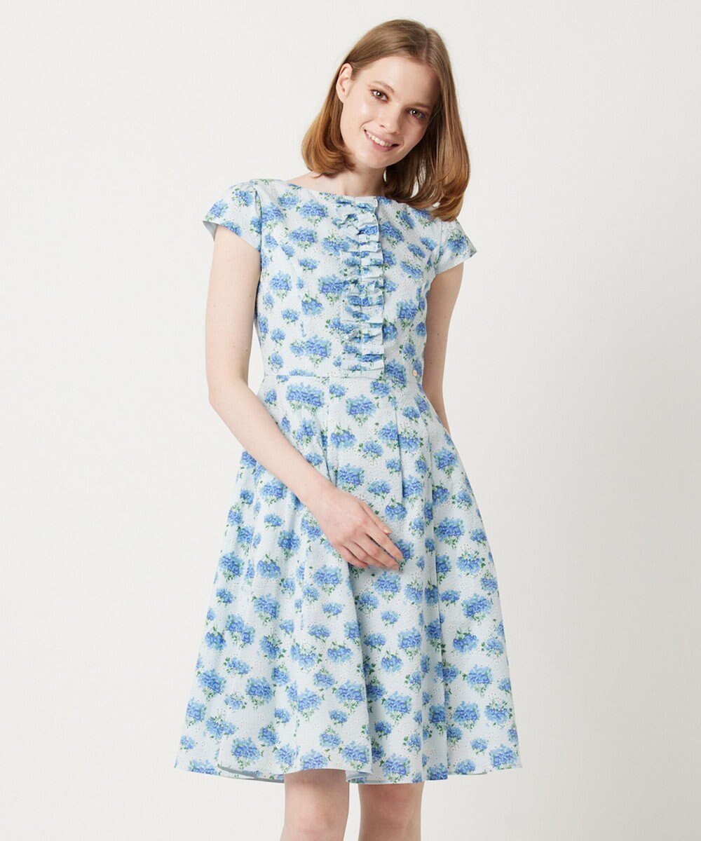 【トッカ/TOCCA】の【洗える】FLOWER BUD ドレス インテリア・キッズ・メンズ・レディースファッション・服の通販 founy(ファニー) 　ファッション　Fashion　レディースファッション　Fashion for Women　ワンピース　Dresses　フォーマル・パーティードレス・結婚式用ドレス　Elegant & Casual Dresses　2024年　2024　2024春夏・S/S　Spring/Summer 2024 SS24　ドレス　Dress, One-Piece　フラワー　Flower, Floral　夏　Summer　春　Spring　S/S・春夏　SS, Spring/Summer, Warm Season　洗える　Machine Washable　ブルー系5|ID: prp329100004563857 ipo3291000000032733240