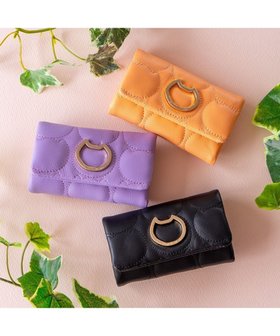 【ツモリチサト キャリー/tsumori chisato CARRY】のラインネコ キーケース 人気、トレンドファッション・服の通販 founy(ファニー) ファッション Fashion レディースファッション Fashion for Women ミニ財布・二つ折り財布 Wallets & Card Cases アクセサリー Fashion Accessories オレンジ Orange キルティング Quilted, Quilting ネコ Cat, Feline Motif フォルム Silhouette, Form ラウンド Round, Round Neck ラベンダー Lavender エレガント 上品 Elegant 財布 Wallet, Purse |ID:prp329100004563861