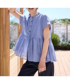 【エニー/ANY】の半袖ティアードブラウス 人気、トレンドファッション・服の通販 founy(ファニー) ファッション Fashion レディースファッション Fashion for Women トップス・カットソー Cut & Sew Tops シャツ・ブラウス・オフィスカジュアル Elegant Blouses & Button-Ups おすすめ Recommended / Our Picks インナー Innerwear シアー Sheer, See-Through タンク Tank Top, Sleeveless Top バランス Balance, Style Balance フェミニン Feminine, Girly 半袖 Short Sleeve, Half Sleeve 夏 Summer 春 Spring S/S・春夏 SS, Spring/Summer, Warm Season thumbnail ネイビー×ストライプ|ID: prp329100004563865 ipo3291000000036272767