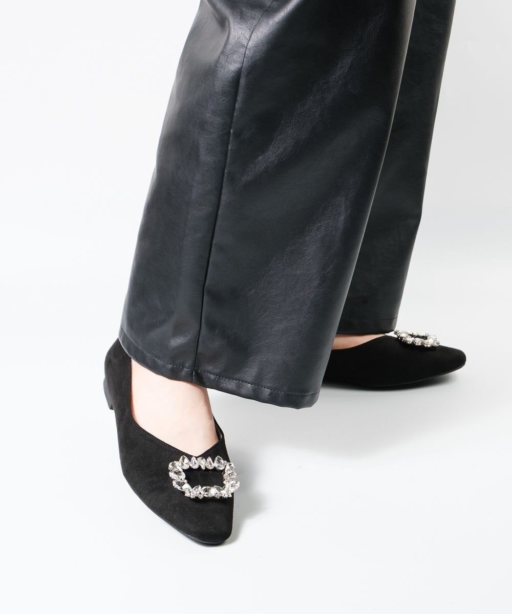 【ボントレ/BONTRE】の【MIONOTIS/ミオノティス】ビジューバックルパンプス/717B 人気、トレンドファッション・服の通販 founy(ファニー) ファッション Fashion レディースファッション Fashion for Women バッグ Bags オケージョン Occasion Wear シューズ Shoes, Footwear フォルム Silhouette, Form フラット Flat, Flat Shoes エレガント 上品 Elegant other-1|ID: prp329100004563884 ipo3291000000034615974