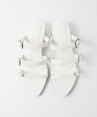 【ボントレ/BONTRE】の【MIONOTIS/ミオノティス】トリプルベルトサンダル/724B ホワイト|ID: prp329100004563888 ipo3291000000034615981