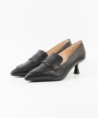 【ボントレ/BONTRE】の【MIONOTIS/ミオノティス】ヒールモカシンレザーパンプス/726B 人気、トレンドファッション・服の通販 founy(ファニー) ファッション Fashion レディースファッション WOMEN イエロー Yellow シューズ Shoes フィット Fit NEW・新作・新着・新入荷 New Arrivals thumbnail ブラック|ID: prp329100004563889 ipo3291000000032274755