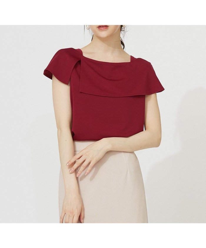 【エニィ スィス/any SiS】のケープディテール カットソー インテリア・キッズ・メンズ・レディースファッション・服の通販 founy(ファニー) https://founy.com/ ファッション Fashion レディースファッション Fashion for Women トップス・カットソー Cut & Sew Tops シャツ・ブラウス・オフィスカジュアル Elegant Blouses & Button-Ups ロングTシャツ・Tシャツ Longline T-Shirts & Tees カットソー・ベーシックTシャツ Cut-and-Sewn Tops / Stretch Tees & Basics おすすめ Recommended / Our Picks ウォッシャブル Machine Washable カットソー Cut and Sewn Top デニム Denim, Jeans Material フェミニン Feminine, Girly 夏 Summer 新作・新入荷 New Arrivals / New In 春 Spring S/S・春夏 SS, Spring/Summer, Warm Season |ID: prp329100004563905 ipo3291000000034912172