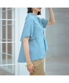 【ジェイ プレス/J.PRESS】の【WEB限定カラーあり・洗える・速乾・接触冷感】リライムライトローン バックフリル ブラウス スモーキーミント系|ID: prp329100004563915 ipo3291000000033617646