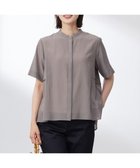 【ジェイ プレス/J.PRESS】の【WEB限定カラーあり・洗える・速乾・接触冷感】リライムライトローン バックフリル ブラウス 【WEB限定カラー】モカ系|ID: prp329100004563915 ipo3291000000033617647