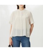 【ジェイ プレス/J.PRESS】の【WEB限定カラーあり・洗える・速乾・接触冷感】リライムライトローン バックフリル ブラウス 人気、トレンドファッション・服の通販 founy(ファニー) ファッション Fashion レディースファッション Fashion for Women トップス・カットソー Cut & Sew Tops シャツ・ブラウス・オフィスカジュアル Elegant Blouses & Button-Ups 春 Spring 洗える Machine Washable なめらか Smooth, Silky Texture フリル Frill, Ruffle フレア Flare, Flared ワイド Wide, Wide Fit S/S・春夏 SS, Spring/Summer, Warm Season おすすめ Recommended / Our Picks 日本製 Made In Japan 夏 Summer エレガント 上品 Elegant thumbnail ライトベージュ系|ID: prp329100004563915 ipo3291000000036278547