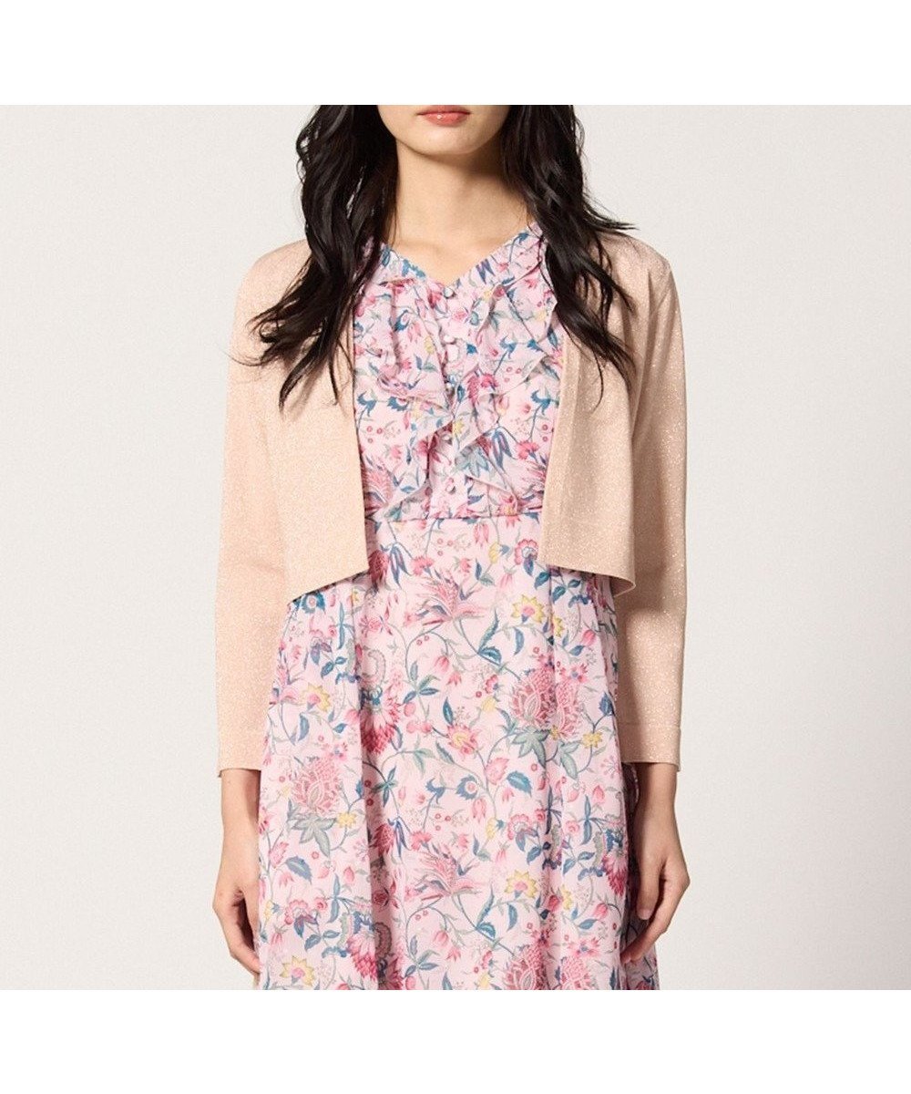 【トッカ/TOCCA】の【洗える・接触冷感・UVカット】AIRLY WINGS BOLERO ボレロ インテリア・キッズ・メンズ・レディースファッション・服の通販 founy(ファニー) 　ファッション　Fashion　レディースファッション　Fashion for Women　アウター　Coat / Outerwear Collection　ボレロ・ショート丈ジャケット / ドレス羽織りに　Boleros & Short Jackets　エアリー　Airy Texture　ボレロ　Bolero, Short Cardigan　夏　Summer　春　Spring　S/S・春夏　SS, Spring/Summer, Warm Season　洗える　Machine Washable　ピンク系5|ID: prp329100004563918 ipo3291000000033488014