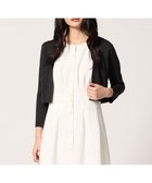 【トッカ/TOCCA】の【洗える・接触冷感・UVカット】AIRLY WINGS BOLERO ボレロ 人気、トレンドファッション・服の通販 founy(ファニー) ファッション Fashion レディースファッション Fashion for Women アウター Coat / Outerwear Collection ボレロ・ショート丈ジャケット / ドレス羽織りに Boleros & Short Jackets エアリー Airy Texture エレガント 上品 Elegant 春 Spring 洗える Machine Washable コンパクト Compact, Small Size ショート Short, Short Length シンプル Simple, Minimal トレンド Trend, Trending Now ドレス Dress, One-Piece ボレロ Bolero, Short Cardigan S/S・春夏 SS, Spring/Summer, Warm Season 夏 Summer thumbnail ブラック系5|ID: prp329100004563918 ipo3291000000034189430