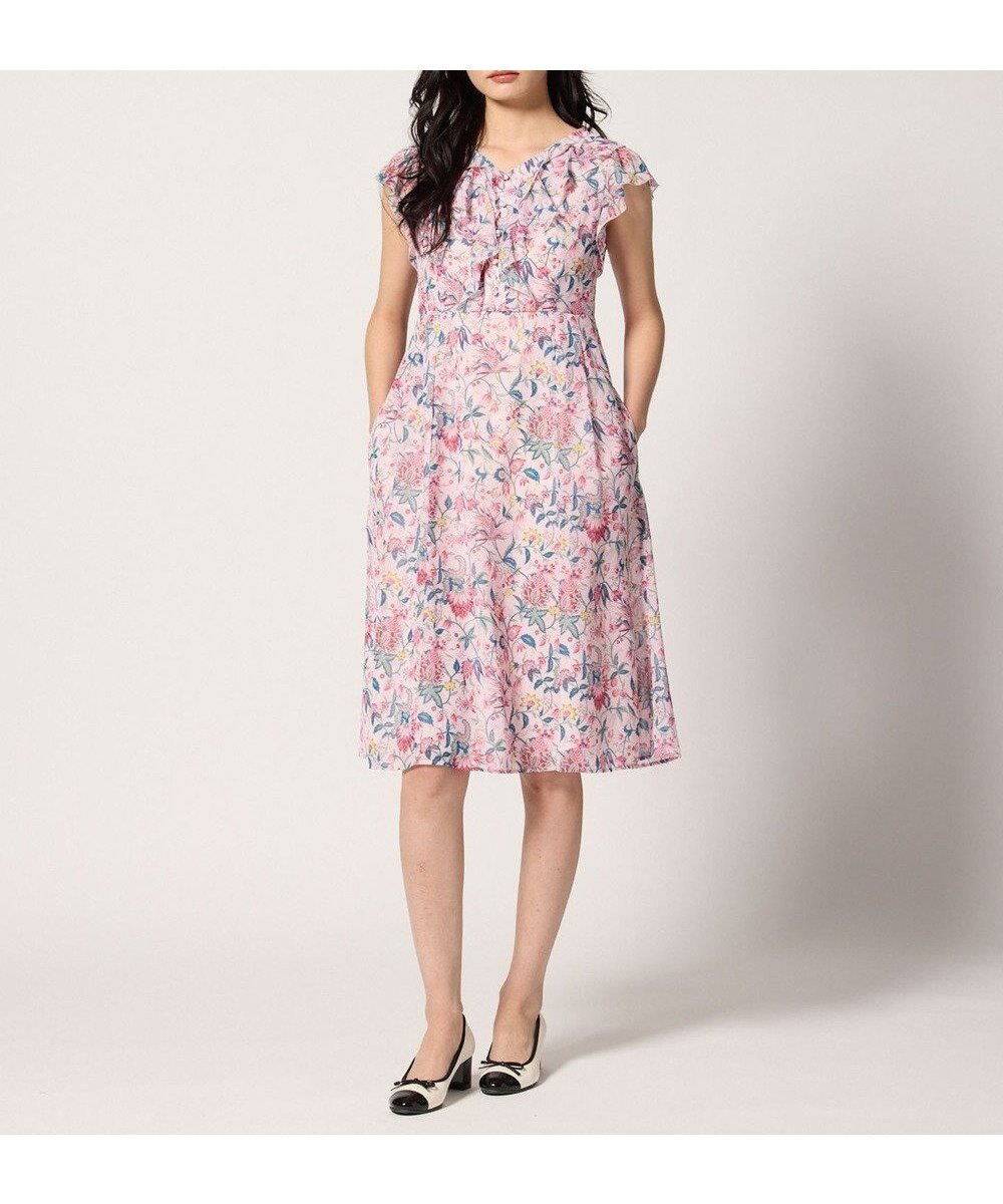 【トッカ/TOCCA】の【洗える・消臭】CHARM FIELD ドレス インテリア・キッズ・メンズ・レディースファッション・服の通販 founy(ファニー) 　ファッション　Fashion　レディースファッション　Fashion for Women　ワンピース　Dresses　フォーマル・パーティードレス・結婚式用ドレス　Elegant & Casual Dresses　チャーム　Charm, Pendant　ドレス　Dress, One-Piece　夏　Summer　S/S・春夏　SS, Spring/Summer, Warm Season　洗える　Machine Washable　A/W・秋冬　Autumn/Winter　ピンク系5|ID: prp329100004563929 ipo3291000000032275024
